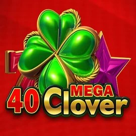 Official Slots logo: 40 Mega Clover by Amusnet Interactive at NomaSpin Casino