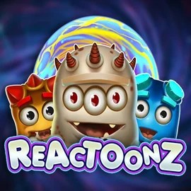 Reactoonz game by Play'n GO – logo hosted on NomaSpin Casino