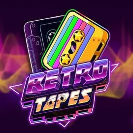 Retro Tapes game by Push Gaming – logo hosted on NomaSpin Casino