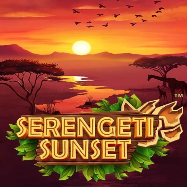 Official Slots logo: Serengeti Sunset by Skywind Group at NomaSpin Casino