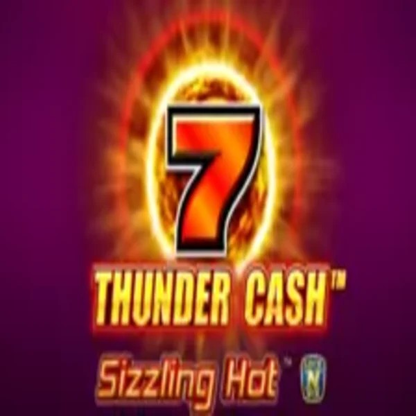 Slots logo of Thunder Cash Sizzling Hot from Novomatic at NomaSpin Casino
